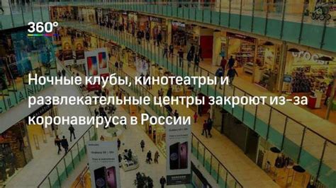 Кинотеатры и развлекательные центры