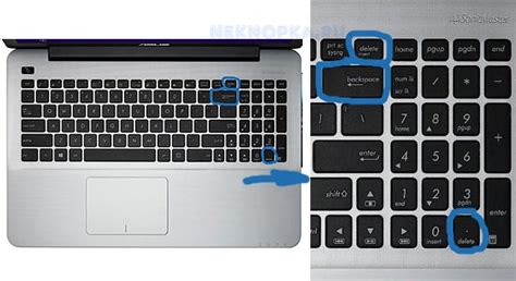 Клавиша delete: особенности и роль в работе ноутбука Acer