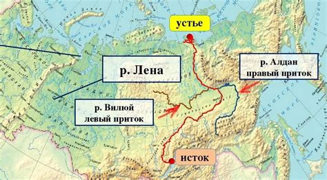 Краеведение реки Лена: истории и легенды о ее границах