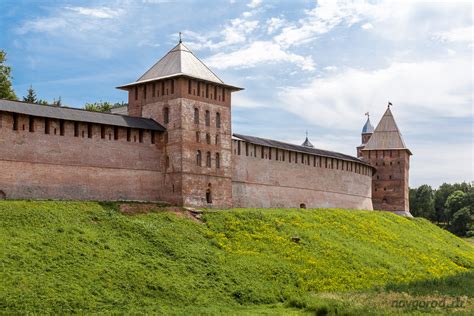 Крепость Новгородского кремля: величественное сердце города