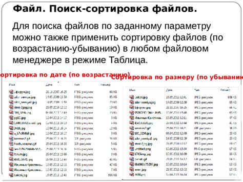 Мастерство использования встроенного поиска в файловом менеджере