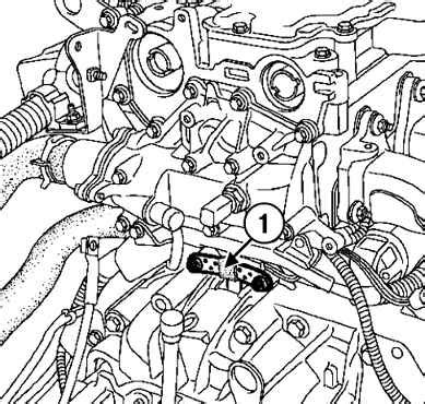 Местоположение датчика вращения коленчатого вала в двигателе автомобиля