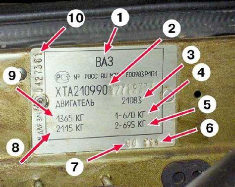 Местоположение номера кузова на автомобиле Subаru XV: основная балка под капотом