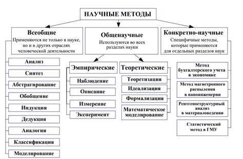 Методы исследования: классификация и основные виды