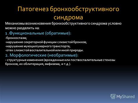 Механизмы возникновения синдрома компенсации и их особенности