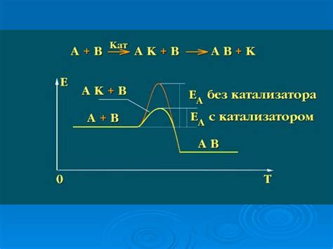 Направленное воздействие катализатора на протекание химической реакции