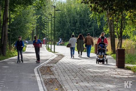 Насладитесь окружающей природой в парках и скверах города