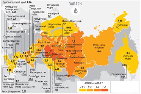 Нефтедобывающие районы: основные ареалы нефтяной промышленности Российской Федерации