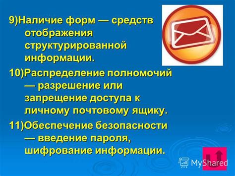 Обеспечение безопасности и предотвращение неавторизованного доступа к почтовому ящику