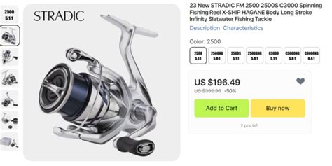 Обзор серии катушек Stradic от Shimano на AliExpress и их особенности