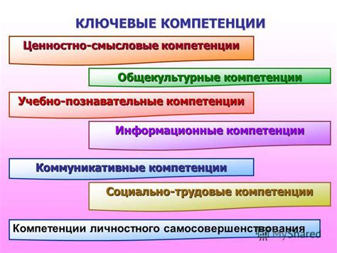 Общекультурные компетенции: ключевые аспекты