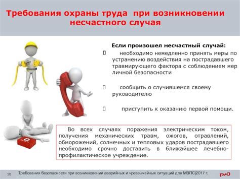 Обязанность граждан предоставлять первую помощь при возникновении несчастного случая
