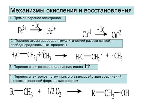 Окисление и восстановление: мистические превращения, которые влияют на оттенок солей