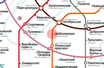 Описание всех остановок на пути от метро Шаболовская до конечной 