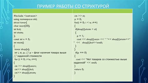 Описание основных практических аспектов работы с объединениями в языке программирования C