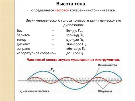 Определение высоты звука и его позиция на инструменте