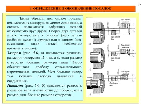 Определение местоположения и размера отверстия