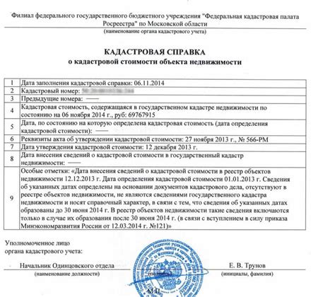 Определение необходимости кадастровой справки