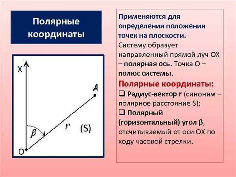 Определение положения