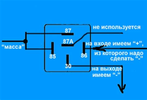 Основа реле контроля состояния света в автомобиле 2114