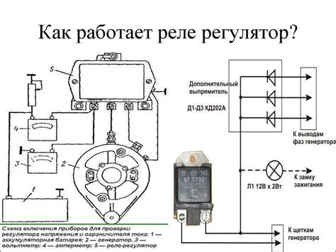 Основной принцип работы реле зарядки ЗИЛ 131