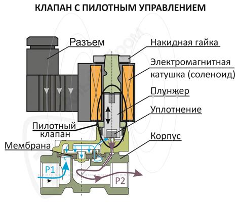 Основные компоненты и устройство клапана обратки