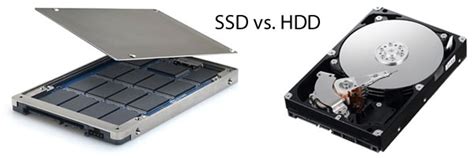 Основные отличия между SSD и HDD носителями