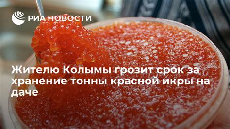 Основные принципы замораживания красной икры: ключевые аспекты