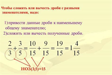 Основные принципы и простые способы записи отношений в виде дробей