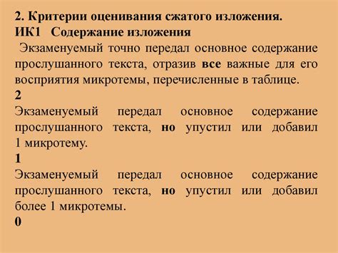 Основные принципы сжатого изложения: эффективность и точность