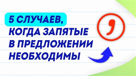 Основные принципы установки запятых в предложениях