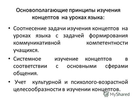 Основополагающие принципы формирования слов с определенным основанием и окончанием