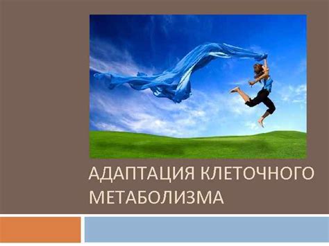 Особенности метаболизма и адаптация к холодным условиям