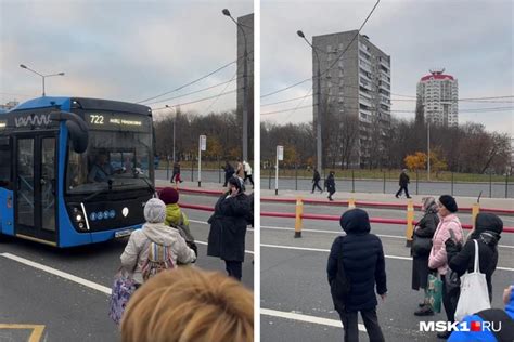 Особенности остановки маршрута 821 в Выхино