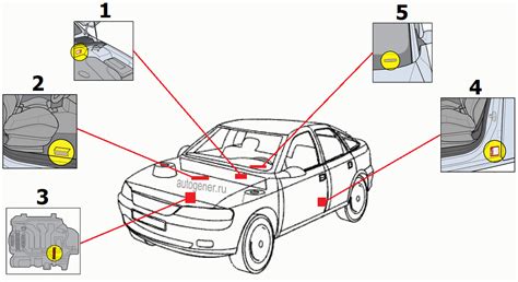 Особенности расположения VIN номера на автомобиле Ford Focus 3