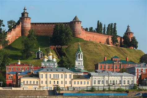 Откройте для себя Нижегородский кремль и его окружение