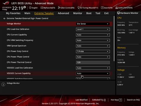 Отличительные черты использования CPU Core Voltage Offset Mode