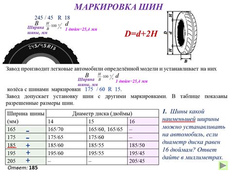 Отчет о декодировании последних цифр штамповки на боковине шин