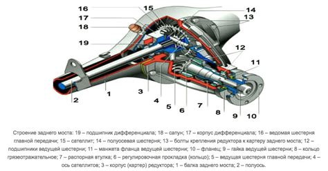 Передача мощности на заднюю ось: принцип работы и достоинства