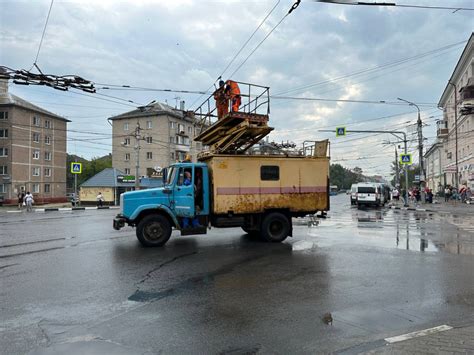 Перекрытие на Мирном проспекте из-за проведения ремонтных работ