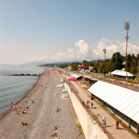 Пляжи Новомихайловска: отдых на берегу Черного моря