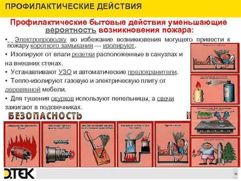 Повышенная вероятность возникновения пожара