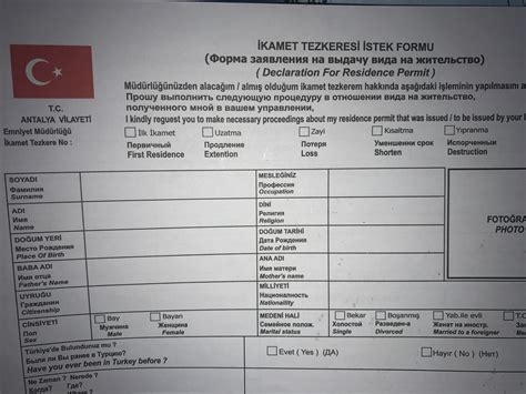 Подача необходимых документов в органы миграционной службы