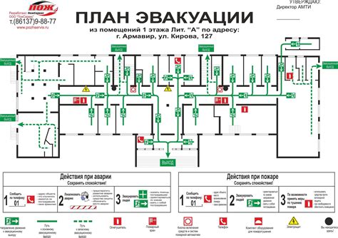 Подготовьте план эвакуации и проводите тренировки