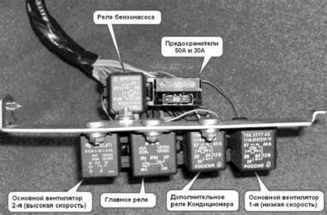 Позиция защитного элемента электроагрегата на автомобиле Лада Калина 1-го поколения