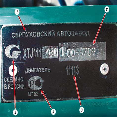 Поиск и расшифровка идентификационного номера двигателя в документах автомобиля
