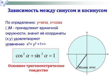 Поиск связи между синусом и противоположной стороной