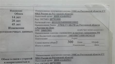 Получение квитанции для оплаты при замене паспорта: важный шаг в процессе обновления документа