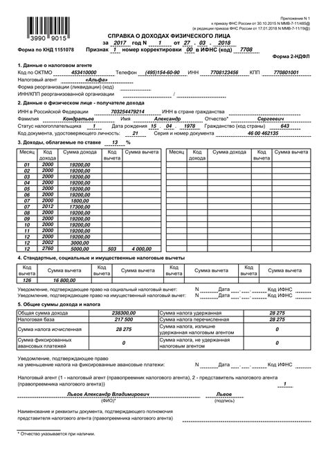 Понятие и значение справки о доходах для обложения налогом 2-НДФЛ