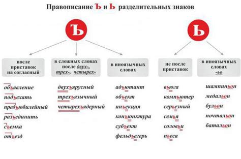 Порядок использования буквы ь в словах с шипящими: особенности и примеры